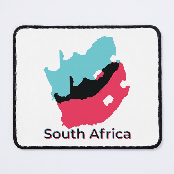 Item preview, Modern Social Media Style SOUTH AFRICA Map designed and sold by pelagio.