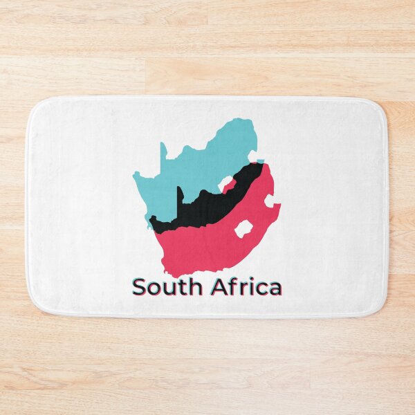 Item preview, Modern Social Media Style SOUTH AFRICA Map designed and sold by pelagio.