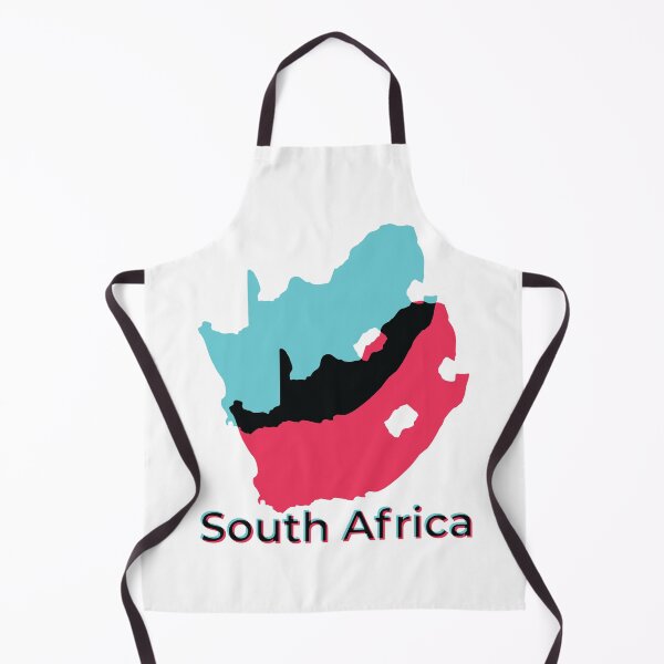 Item preview, Modern Social Media Style SOUTH AFRICA Map designed and sold by pelagio.