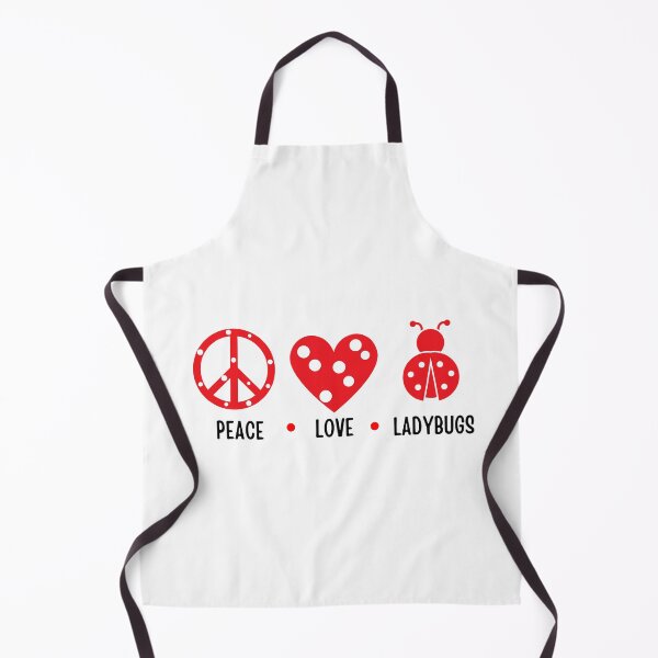 Item preview, Peace love Ladybugs graphic designed and sold by MumMadeDesigns.