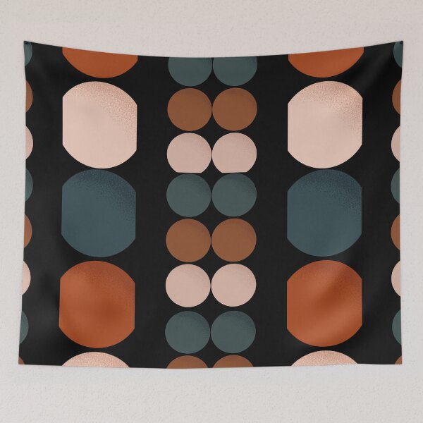 Item preview, Geometric Mashup Swirling circles Pattern 1 Comforter designed and sold by LLdreams.