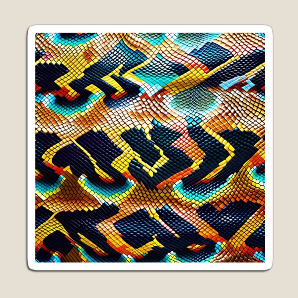 Item preview, Abstract Snake Skin Pattern designed and sold by TheArtOfPat.
