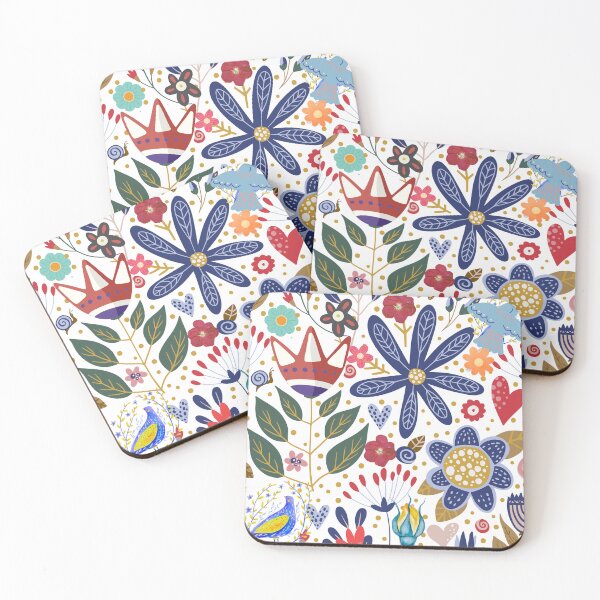 Item preview, Floral aesthetic cozy comforter by Belle Treasure Chest designed and sold by Luetta  Stuger- Fleming.