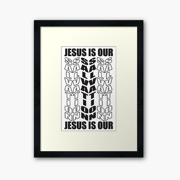 Item preview, Jesus is our salvation designed and sold by TwanSr.