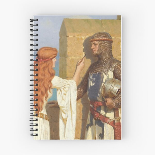 Item preview, The Shadow, c. 1909 by Edmund Leighton designed and sold by Cat Lady Designs.