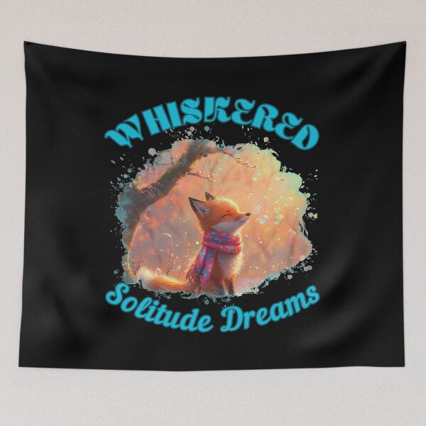 Item preview, Whiskered Solitude Dreams. fox face designed and sold by FoxVibes.