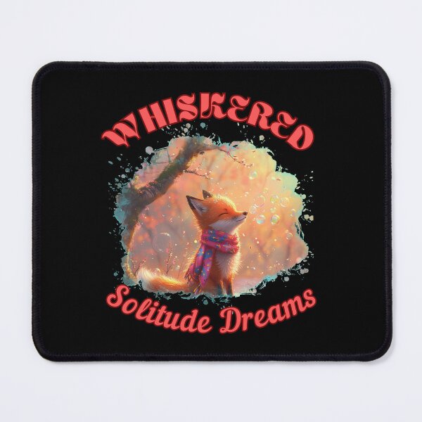 Item preview, Whiskered Solitude Dreams. fox head designed and sold by FoxVibes.