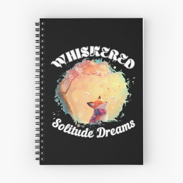 Item preview, Whiskered Solitude Dreams. fox quote designed and sold by FoxVibes.