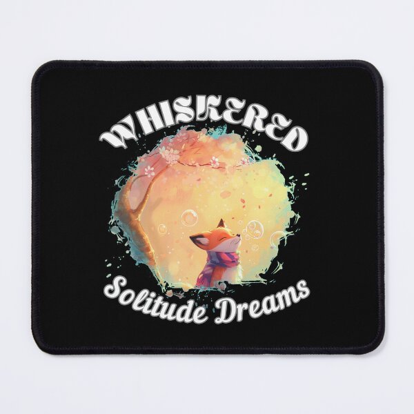 Item preview, Whiskered Solitude Dreams. fox quote designed and sold by FoxVibes.