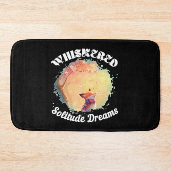 Item preview, Whiskered Solitude Dreams. fox quote designed and sold by FoxVibes.