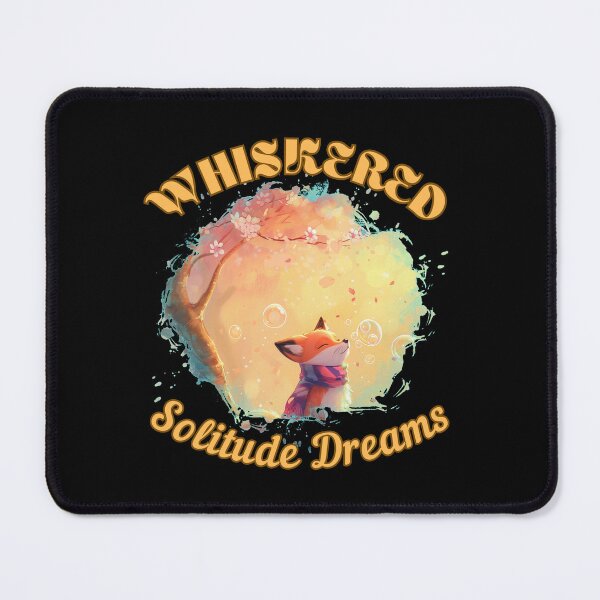 Item preview, Whiskered Solitude Dreams. fox saying designed and sold by FoxVibes.