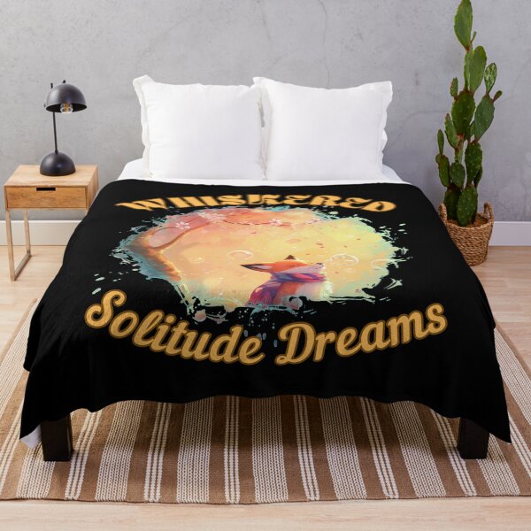 Item preview, Whiskered Solitude Dreams. fox saying designed and sold by FoxVibes.