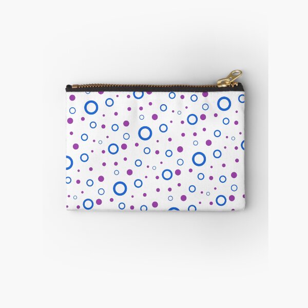 Item preview, Blue & Purple Circle Bubble Dots Unlimited Ornaments Pattern designed and sold by Alchemy-A-La-G.