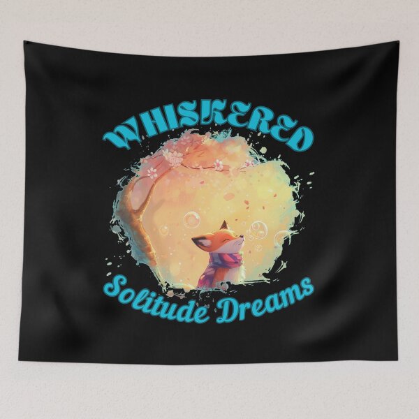 Item preview, Whiskered Solitude Dreams. vintage fox designed and sold by FoxVibes.