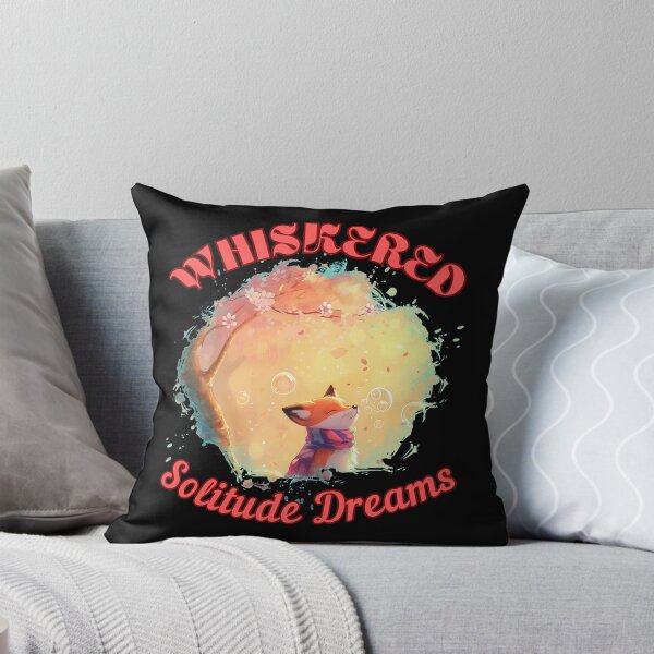 Item preview, Whiskered Solitude Dreams. retro fox designed and sold by FoxVibes.