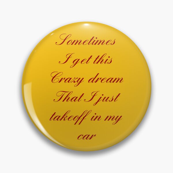 Item preview, Sometimes I Get This Crazy Dream  designed and sold by Lartheviking.