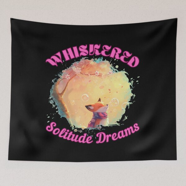 Item preview, Whiskered Solitude Dreams. fox foxes designed and sold by FoxVibes.