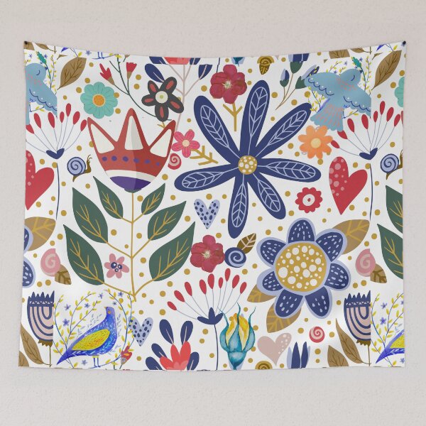 Item preview, Floral aesthetic cozy comforter by Belle Treasure Chest designed and sold by Luetta  Stuger- Fleming.