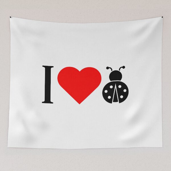 Item preview, I love Ladybugs graphic designed and sold by MumMadeDesigns.
