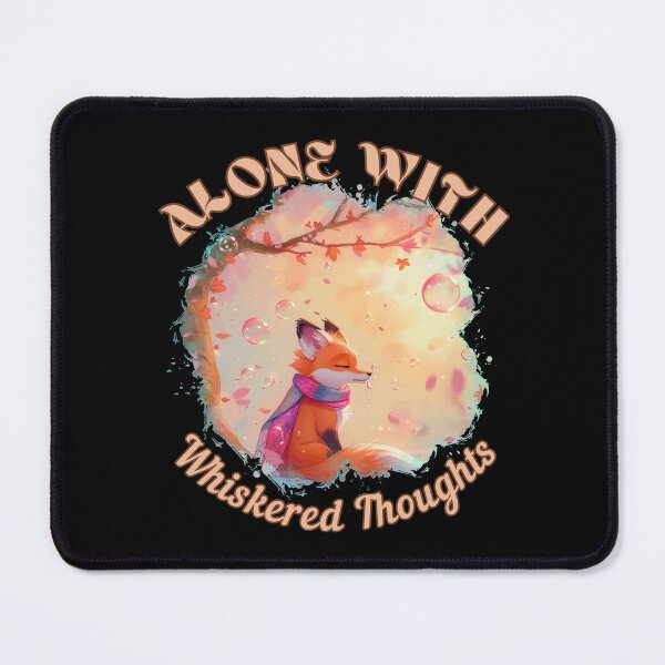 Item preview, Alone with Whiskered Thoughts. fox boho designed and sold by FoxVibes.