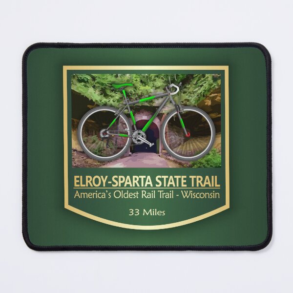 Item preview, Elroy-Sparta State Trail (bike2) designed and sold by curranmorgan.