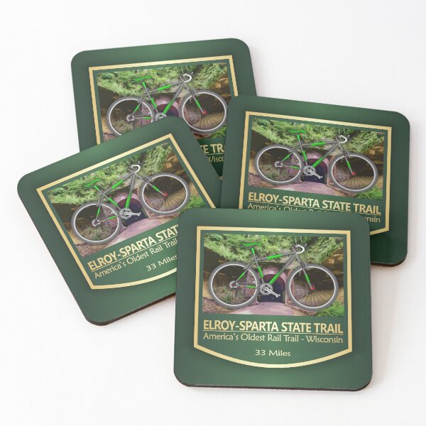 Item preview, Elroy-Sparta State Trail (bike2) designed and sold by curranmorgan.