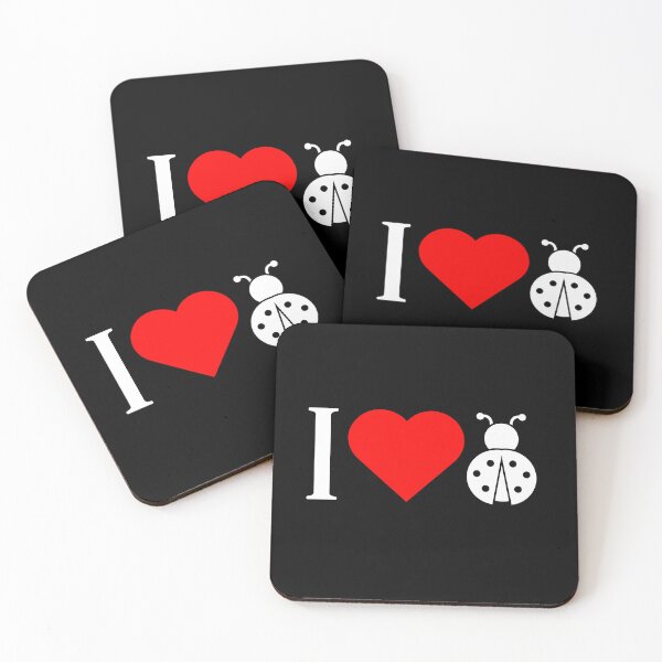 Item preview, Cute I love Ladybugs graphic designed and sold by MumMadeDesigns.