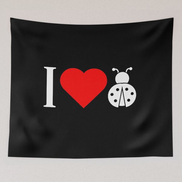 Item preview, Cute I love Ladybugs graphic designed and sold by MumMadeDesigns.