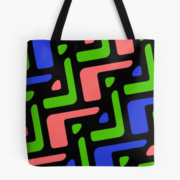 Item preview, Blue Green & Pink Seamless African Unlimited Ornaments Pattern designed and sold by Alchemy-A-La-G.