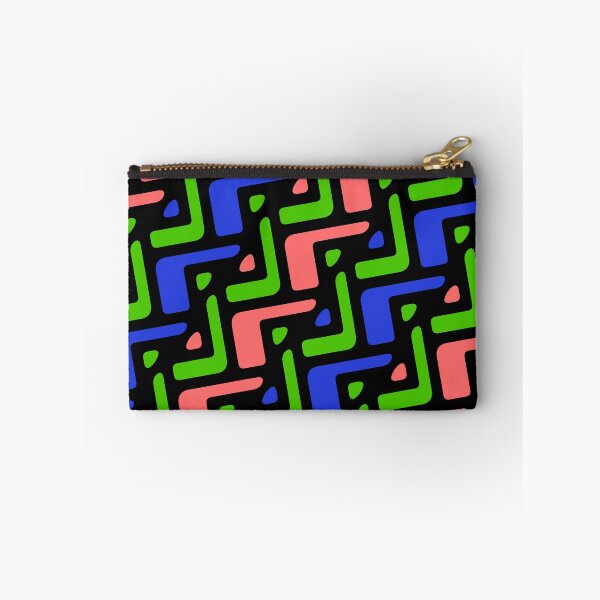 Item preview, Blue Green & Pink Seamless African Unlimited Ornaments Pattern designed and sold by Alchemy-A-La-G.