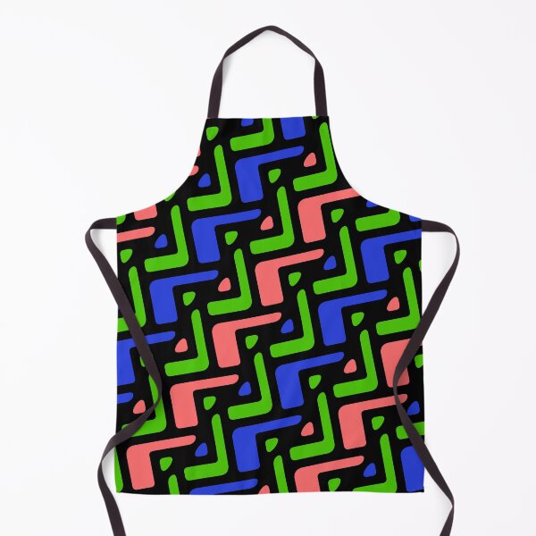 Item preview, Blue Green & Pink Seamless African Unlimited Ornaments Pattern designed and sold by Alchemy-A-La-G.