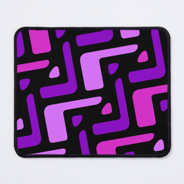 Item preview, Pinks & Purples Seamless Alternating African Unlimited Ornaments Pattern designed and sold by Alchemy-A-La-G.
