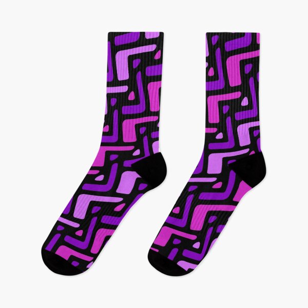 Item preview, Pinks & Purples Seamless Alternating African Unlimited Ornaments Pattern designed and sold by Alchemy-A-La-G.