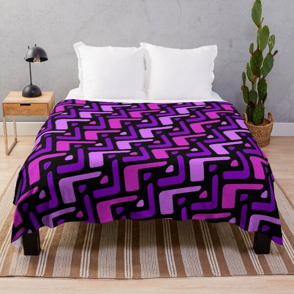 Item preview, Pinks & Purples Seamless Alternating African Unlimited Ornaments Pattern designed and sold by Alchemy-A-La-G.