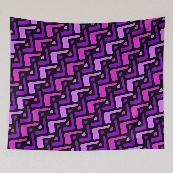 Item preview, Pinks & Purples Seamless Alternating African Unlimited Ornaments Pattern designed and sold by Alchemy-A-La-G.
