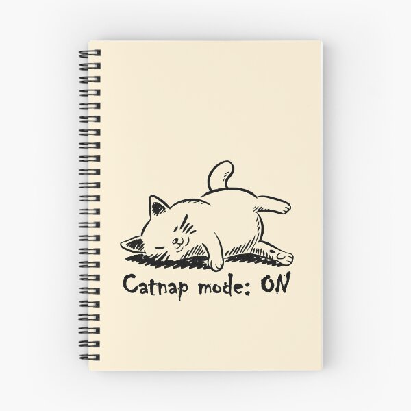 Item preview, Catnap mode: on designed and sold by SoulOfTrees.