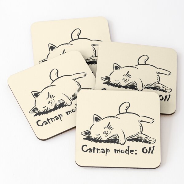 Item preview, Catnap mode: on designed and sold by SoulOfTrees.