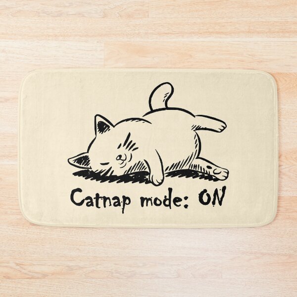 Item preview, Catnap mode: on designed and sold by SoulOfTrees.