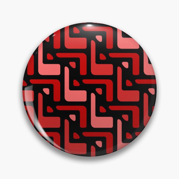 Item preview, Pink & Reds Seamless Alternating African Unlimited Ornaments Pattern designed and sold by Alchemy-A-La-G.