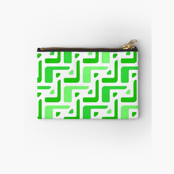 Item preview, Green & Mint Seamless Alternating African Unlimited Ornaments Pattern designed and sold by Alchemy-A-La-G.