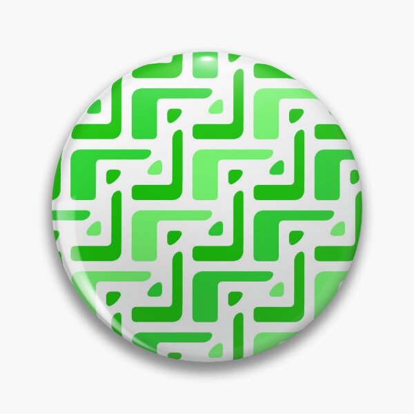 Item preview, Green & Mint Seamless Alternating African Unlimited Ornaments Pattern designed and sold by Alchemy-A-La-G.