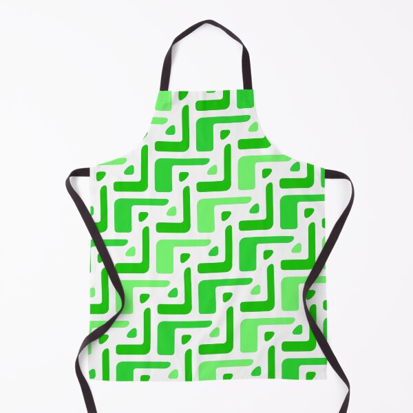 Item preview, Green & Mint Seamless Alternating African Unlimited Ornaments Pattern designed and sold by Alchemy-A-La-G.