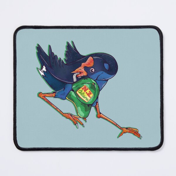 Item preview, Pukeko Stealing a campers hat designed and sold by piedaydesigns.