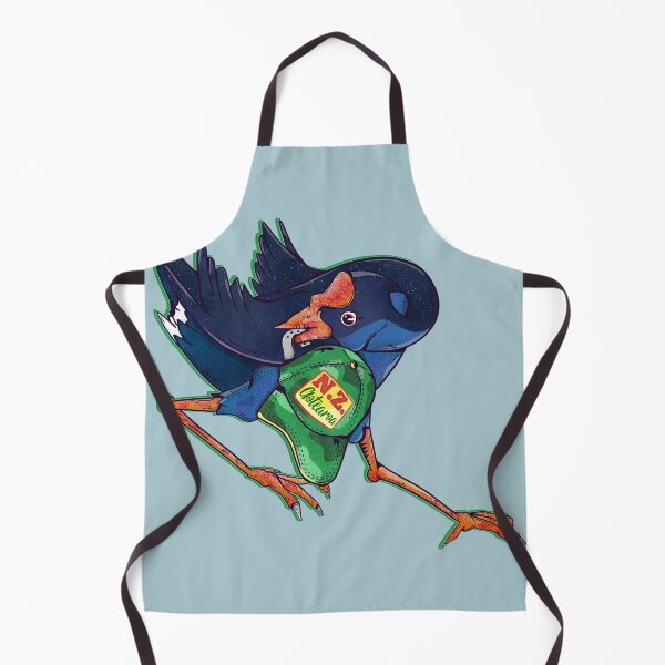 Item preview, Pukeko Stealing a campers hat designed and sold by piedaydesigns.