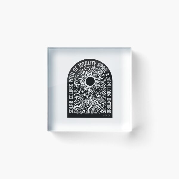 Item preview, Lake ontario Solar Eclipse designed and sold by maggiehenryart.