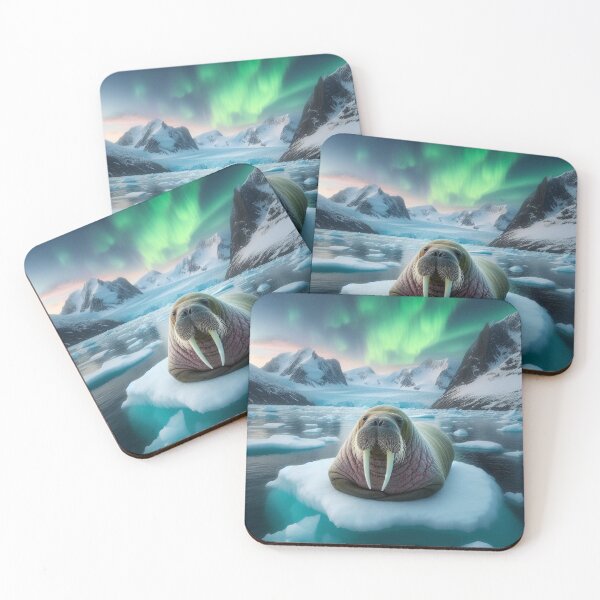Item preview, Icebound Monarch - Walrus Sovereignty designed and sold by ProgressMagnet.
