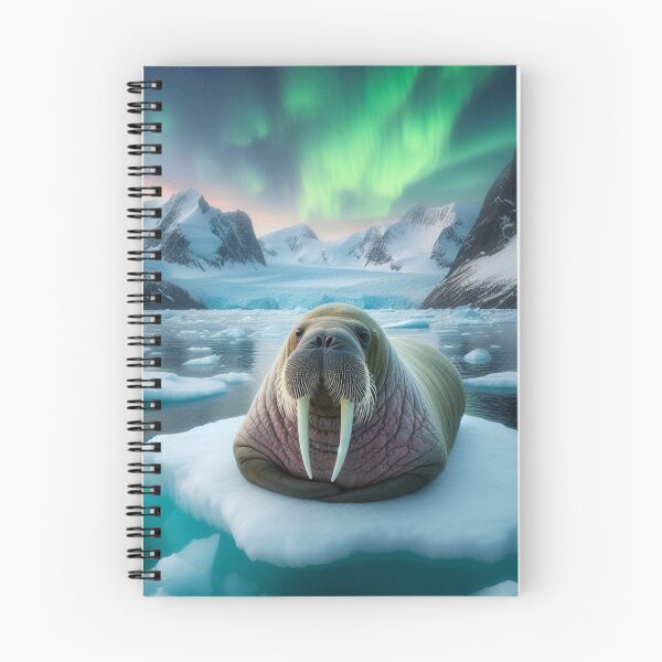 Item preview, Icebound Monarch - Walrus Sovereignty designed and sold by ProgressMagnet.