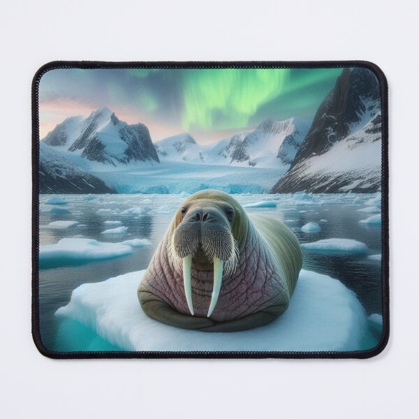 Item preview, Icebound Monarch - Walrus Sovereignty designed and sold by ProgressMagnet.