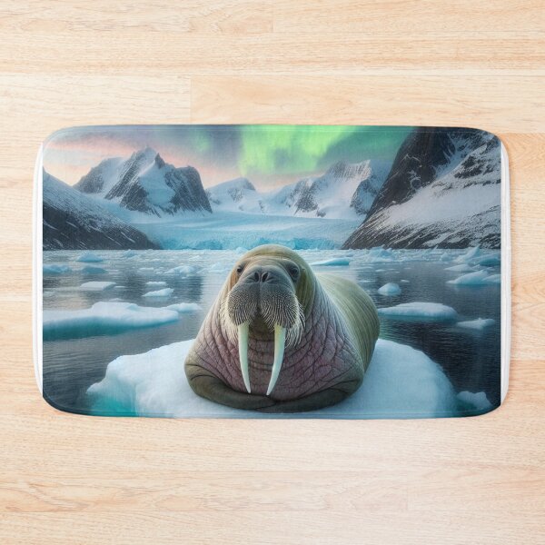 Item preview, Icebound Monarch - Walrus Sovereignty designed and sold by ProgressMagnet.