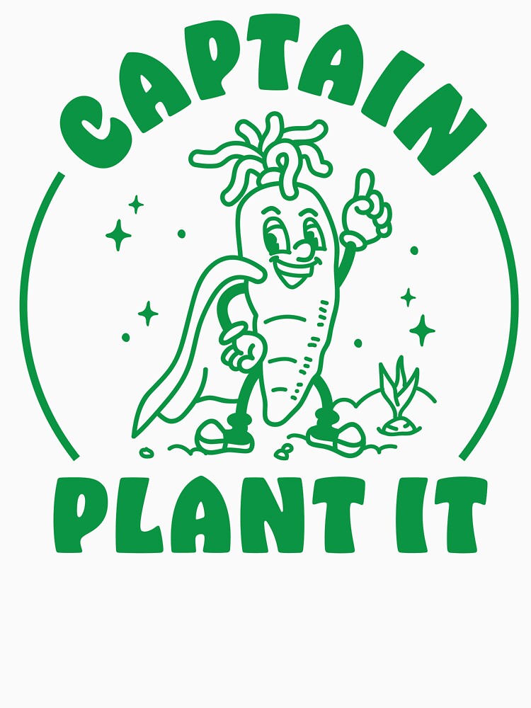 Thumbnail 7 of 7, Classic T-Shirt, Captain Plant It designed and sold by jamiahhargins.